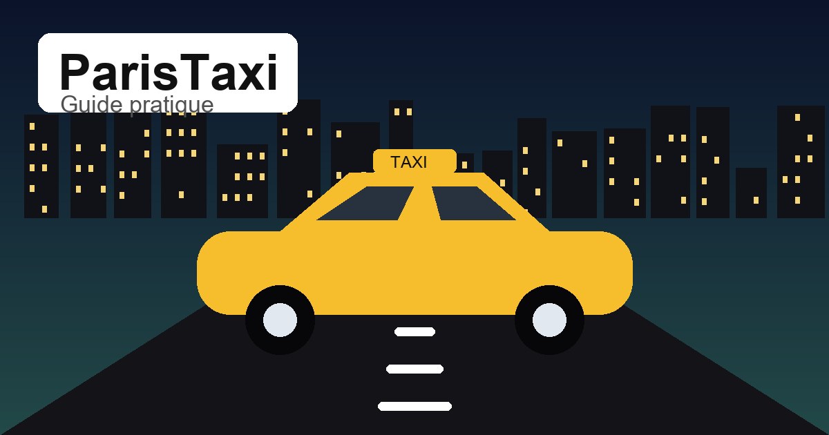 Illustration originale ParisTaxi pour taxi Gare de l’Est Paris