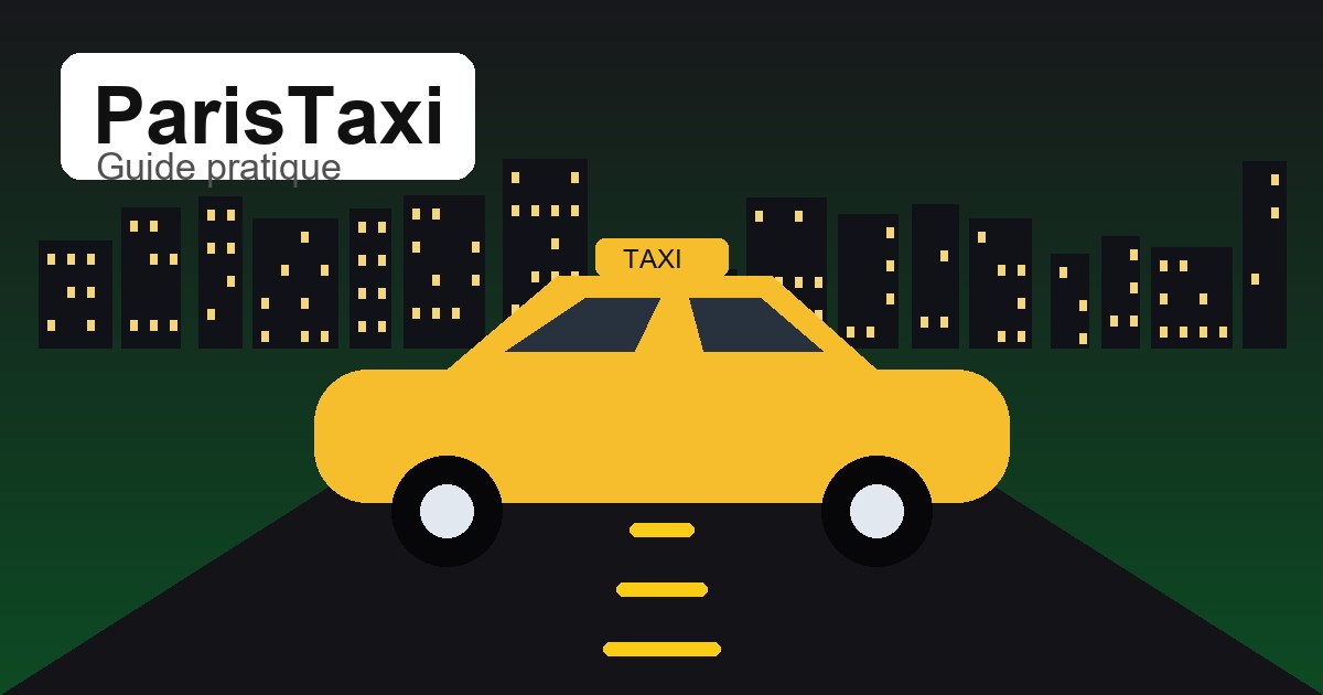 Illustration originale ParisTaxi pour taxi Paris forte affluence