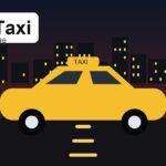 Illustration originale ParisTaxi pour taxi nuit Paris