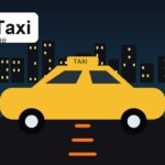 Illustration originale ParisTaxi pour taxi famille Paris