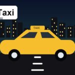 Illustration originale ParisTaxi pour taxi tôt le matin Paris