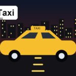 Illustration originale ParisTaxi pour taxi après train Paris