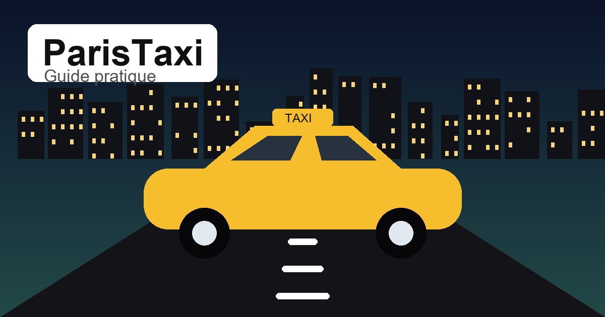 Illustration originale ParisTaxi pour taxi hôtel Paris